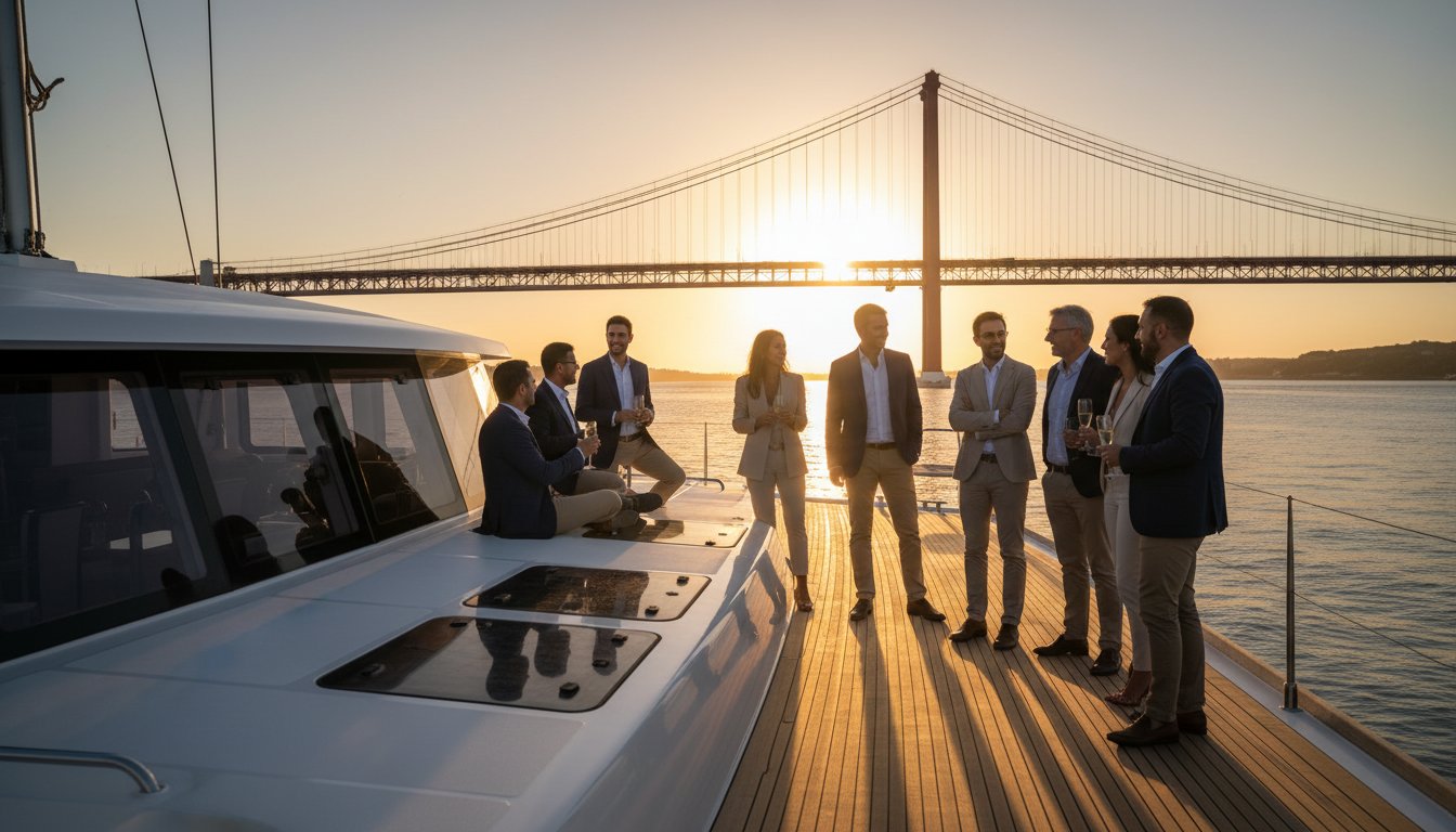 Porquê um Barco é o Espaço Perfeito para Team Building em Lisboa em 2026