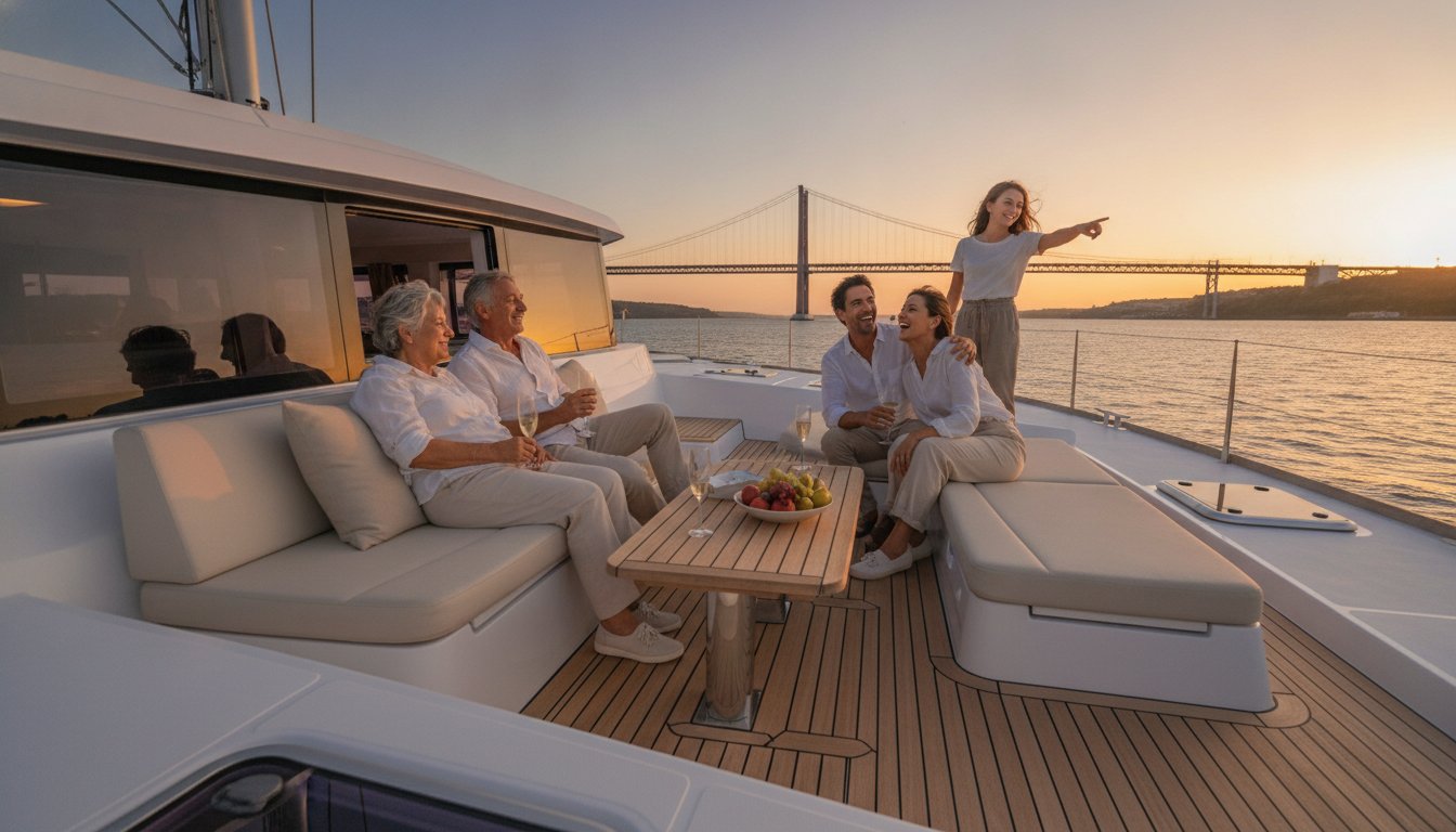 Family Reunion Venues in Lisbon: Why a Private Catamaran is the Ultimate Choice